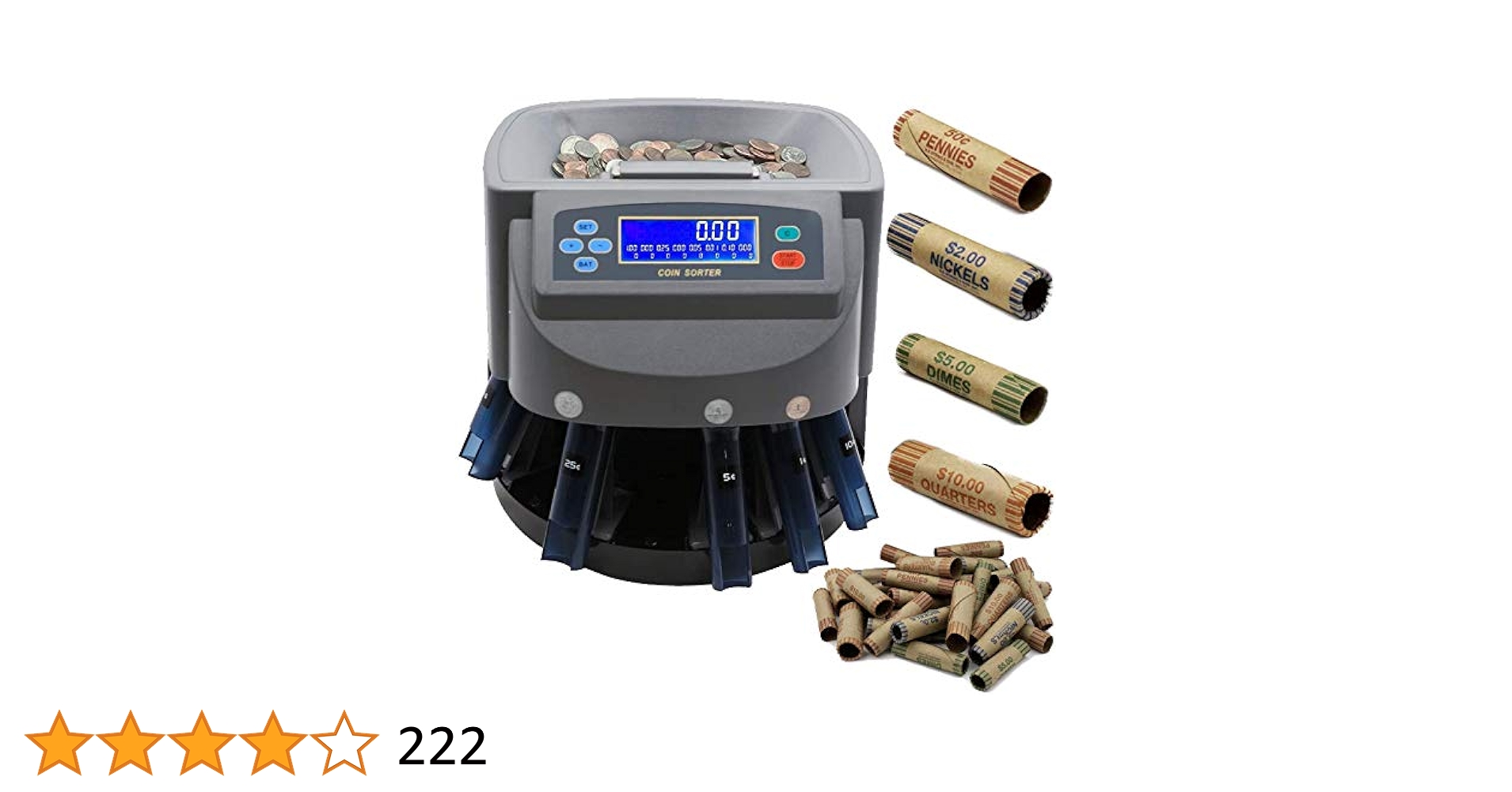 Amazon.com : Electronic USD Coin Sorter and Counter with LCD