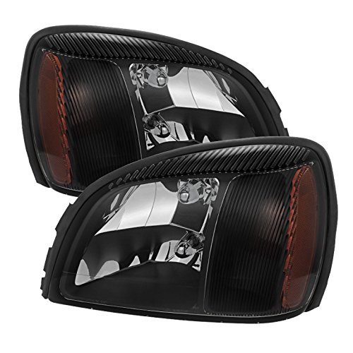 Xtune Deville Black Crystal Headlights #TOP27