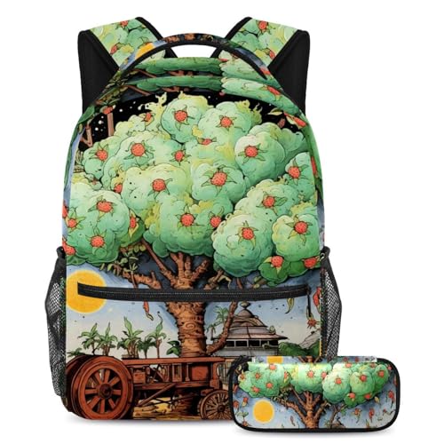 Sac à dos de grande capacité pour le collège au design Iftar unique
