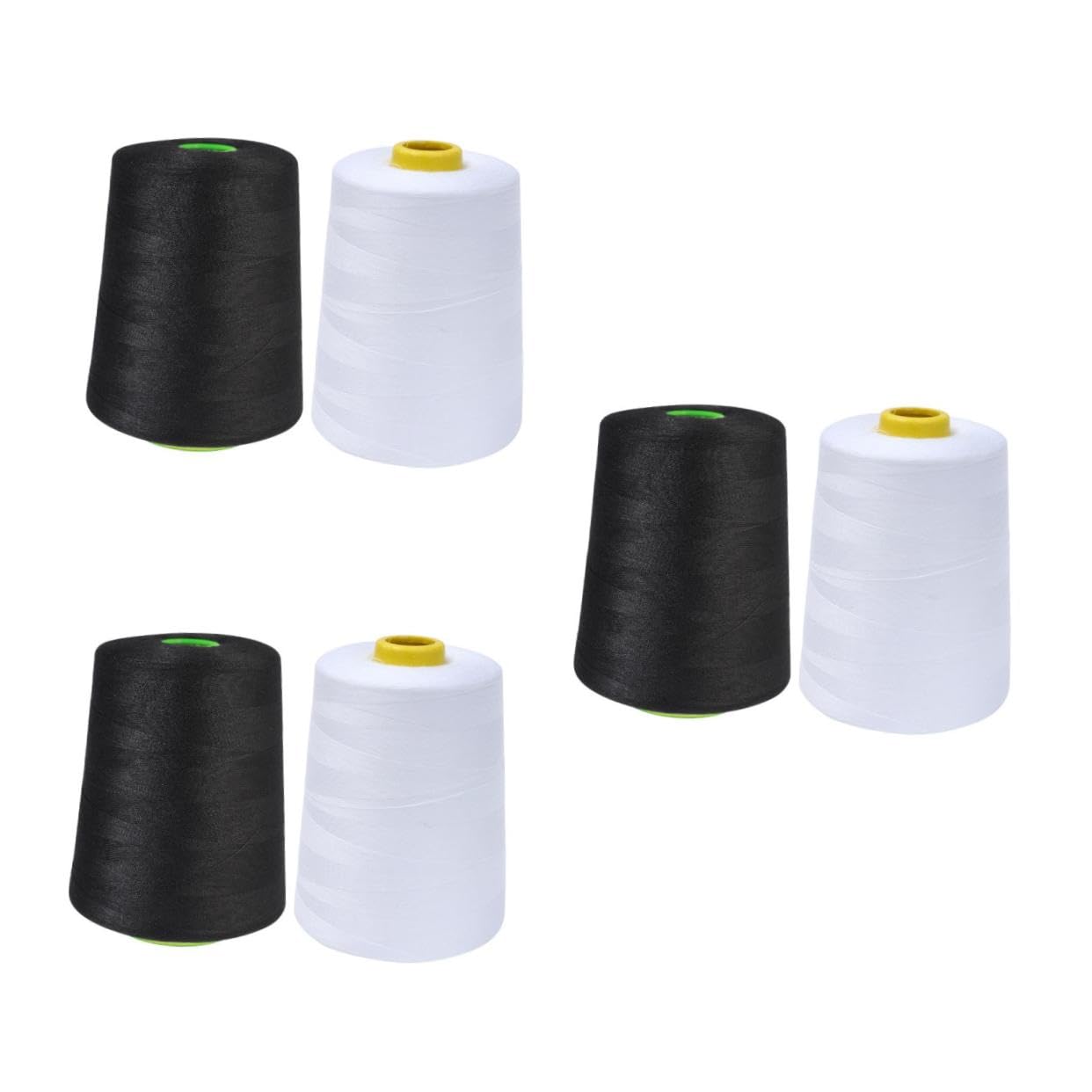 SHINEOFI 3 Series Hilo De Coser Herramientas Negro Jaspeado Acolchado Hilo De Base De Carrete De Bordado Stitching Hilo Para Coser Tela Costura Y Confeccion Línea De Costura 2 Piezas X 3