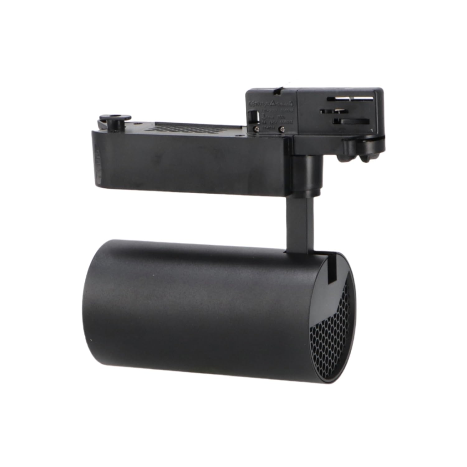 ONSSI Spot LED 30 W pour rail triphasé à 4 fils (blanc froid, 6000 k), noir haute luminosité, spot LED COB de plafond, éclairage de salle de séjour