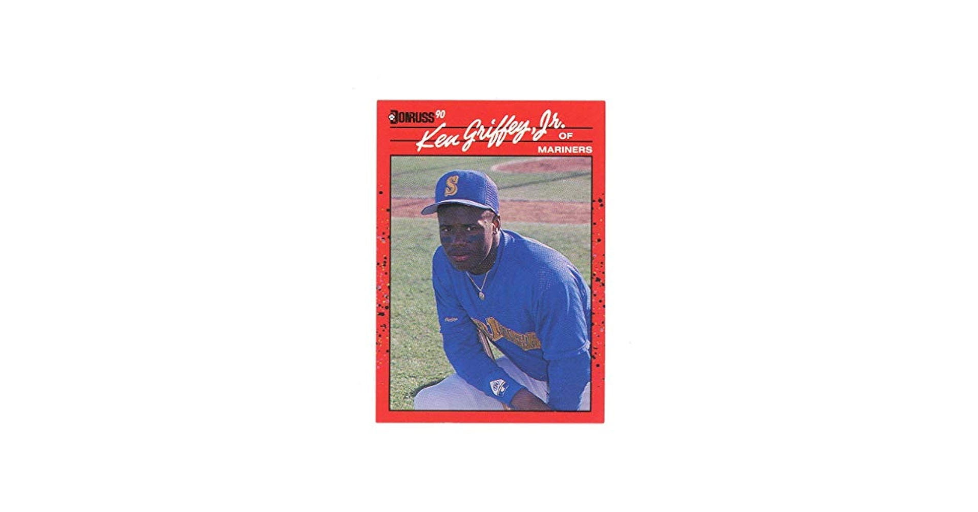 1990年 ケン ・ グリフィー Jr.入りランダムセット2756 1990 UPPER DECK #156 KEN GRIFFEY JR TRIPLE ERROR VERSION PSA
