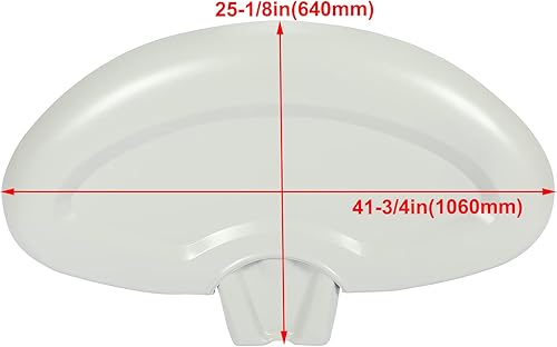 Miniatura 2 de Kojem Guardabarros de tractor LHRH compatible con Ford Tractor 2310 3000 3910 4000 4610 2000 3600 3610 4600 2600 2610 repuesto para C5NN16312AA
