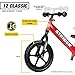 Strider - 12 Classic Balance Bike, Ages 18 Months to 5 Years, Green