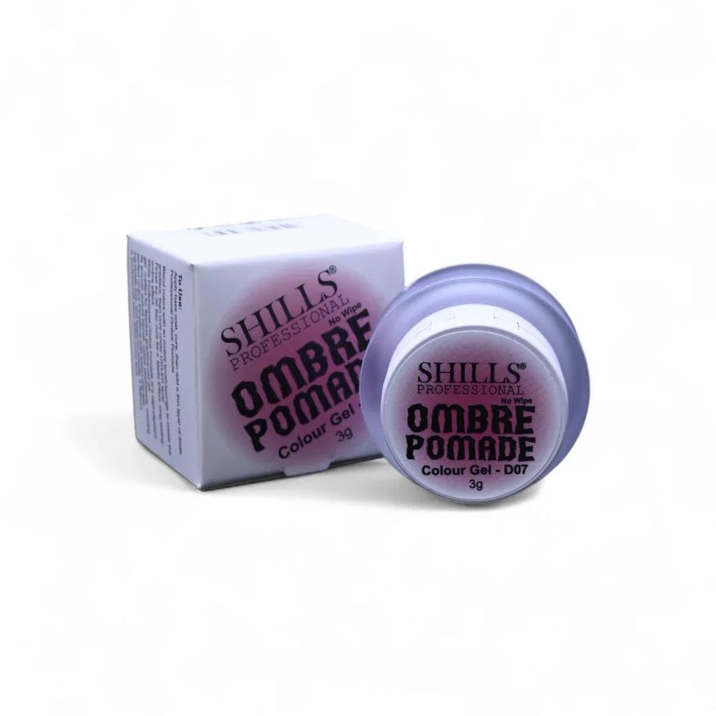 Ombre Pomade Colour Gel, No-Wipe, UV/LED Cure, D07 Warm Nude Brown, 3g-image-0