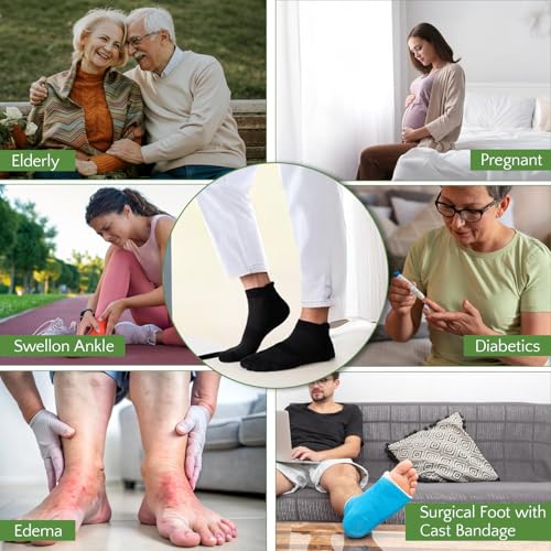 TheGreenSticks Rayon Derived from Bamboo Ankle Socks for Women & Men Thick Diabetic Socks Ideal for Daily Wear3