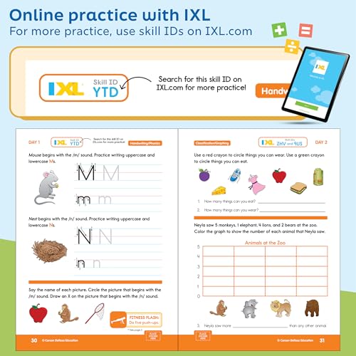 Image of Summer Bridge Activities Quick 1st to 2nd Grade Workbook, Activity Book With Math, Language Arts, Social Studies, Science, Fitness, Writing Practice and Reinforcement Learning
