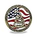 Don't Tread on Me Challenge Coin US Liberty Bell Military Coin