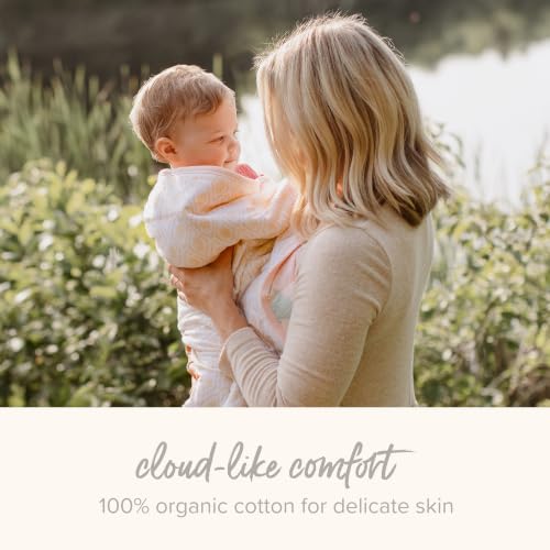 Burt's Bees Baby Infant Reversible Blanket, Nursery Bedding 30" W x 40" L by Burt's Bees Baby - Image 4