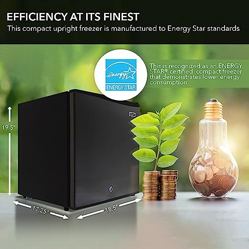 Whynter CUF-110B Mini Freezer, 1.1 Cubic Foot Energy Star Rated Small Upright Freezer thumb #3