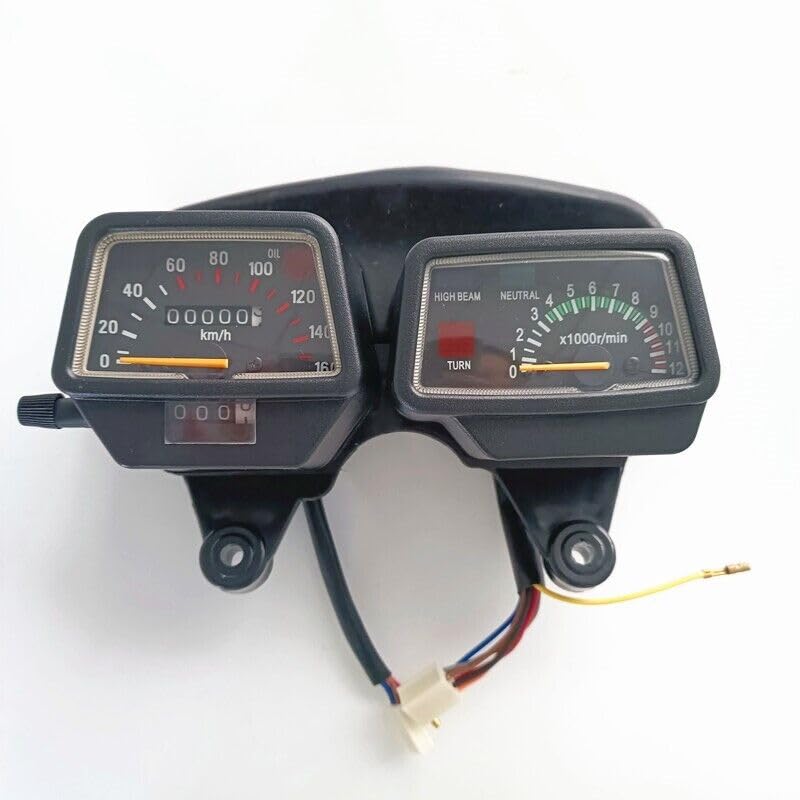 Motorcycle Gauges Cluster Speedometer Tachometer Fit for Yamaha DT175 LC DT125 R DT