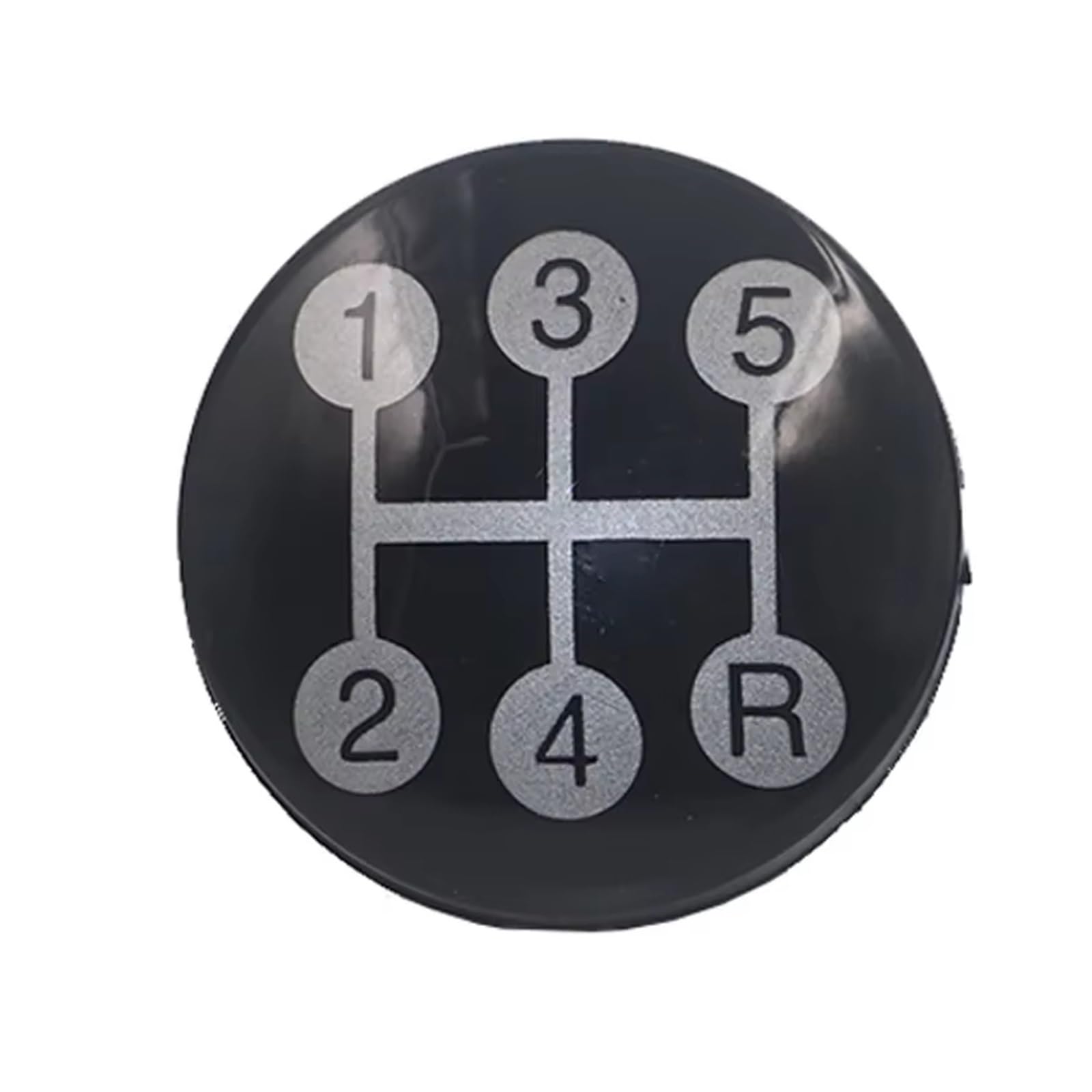 Xkoehxj B Car Gear Shift Kno For Opel For Vauxhall For Astra For Corsa For Meriva For Tigra For Vectra For Zafira 5 Speed Gear Kno Stick Adge Cap Cover Gearbox Oot Cover(B)