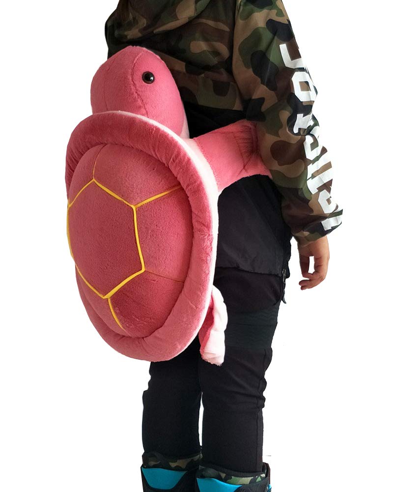 Elegeet Cuscino Protettivo Per Sci, Pattinaggio, Snowboard, Tartaruga (Rosso, Piccolo)-image