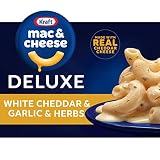 Kraft Deluxe White Cheddar & Garlic & Herbs Macaroni and Cheese Meal (11.9 oz Box)