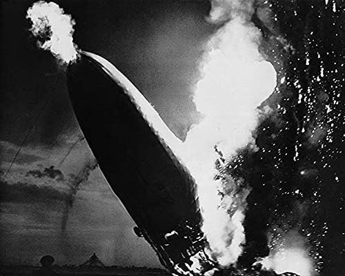Hindenburg Disaster Lakehurst New Jersey 11x14 Photograph Photo Print