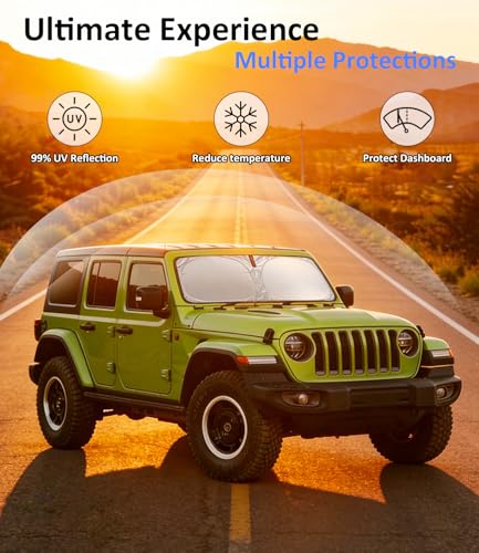 Image of Sun Shade for Wrangler JL & 2 /4 Door 4XE 2018-2026 Gladiator JT