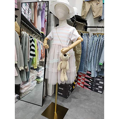 Maniquí de costura infantil para tienda de ropa accesorios y soporte escaparate 7