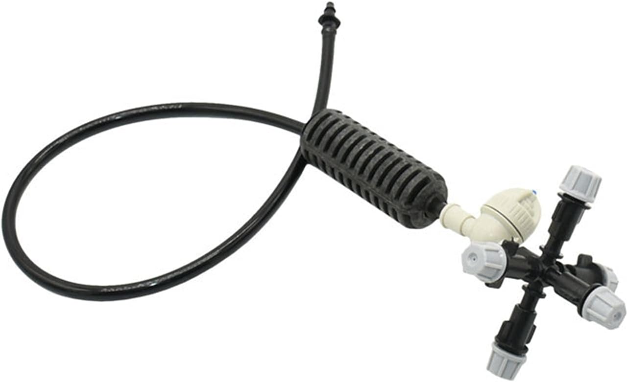 Irrigation Dripper Hanging Cross Fog Nozzle Drip Irrigation Cross Atomizing Nozzle Watering & Irrigation Drip System Sprinkler 10set