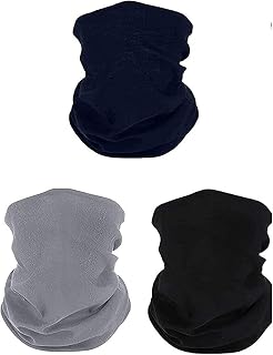 Gajraj Cotton Bandana Neck Gaiter Face Mask for Men & Women (Pack of 3) Price In India