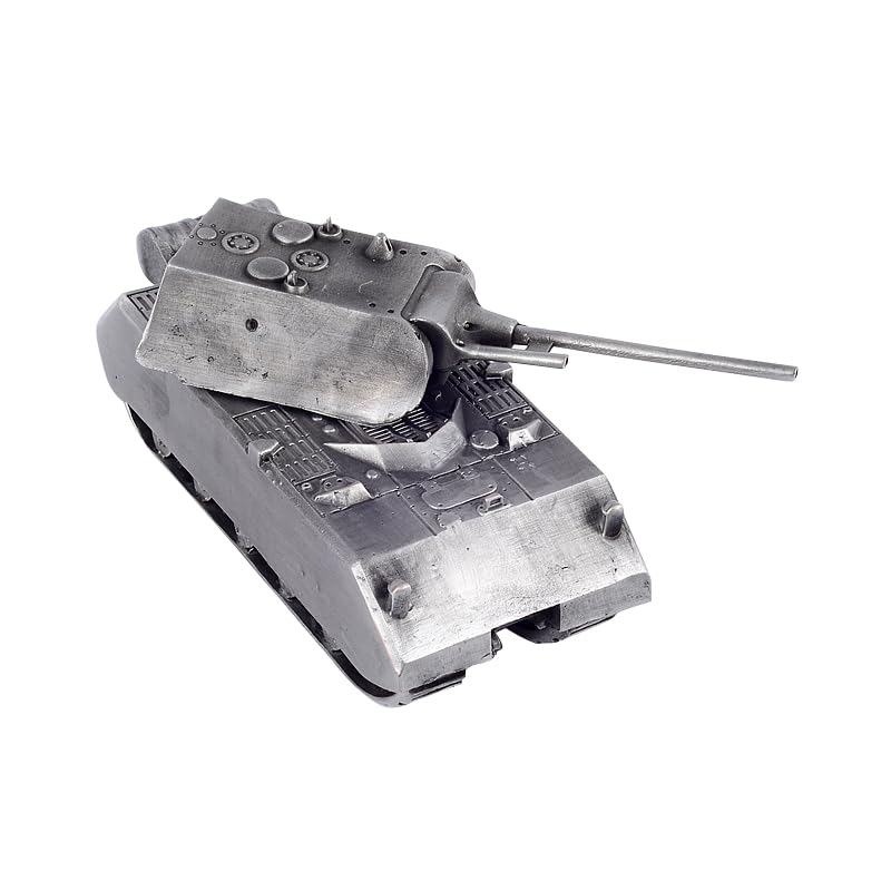 German Panzer VIII Maus Super Heavy Tank All-Metal Casting Model Military Model Hand (Argento)