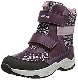 Geox Damen J Sentiero Girl B Wp Stiefeletten, Prune Dk Rose, 32 EU
