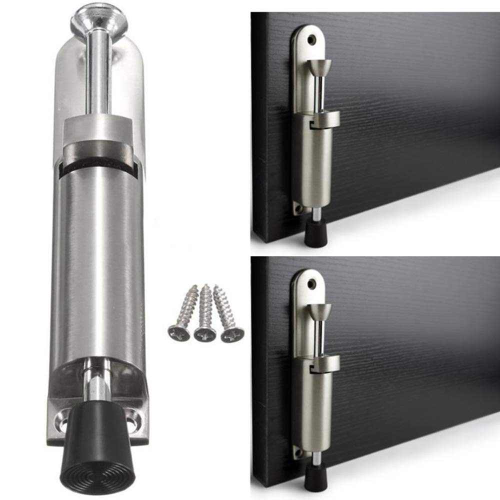 Buy Spring Loaded Telescopic Door Stopper,Easy Step Door Stop