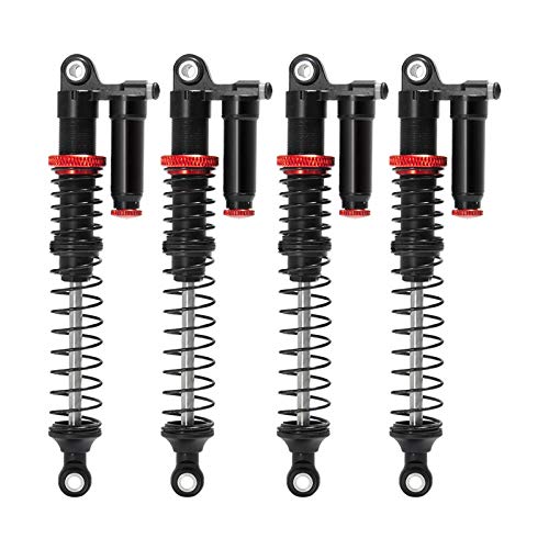 4個入り アルミ合金ショックアブソーバー 90mm/100mm/110mm/120mm D90 For TRX-4 アキシャル用 For SCX10用 For Wraith 1/10 RCクローラーカーアップグレードパーツ(110mm 4pcs)