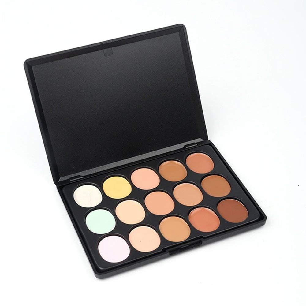 GE Flawlessness the 15-Color Contour Face Makeup Concealer Palette-image-47