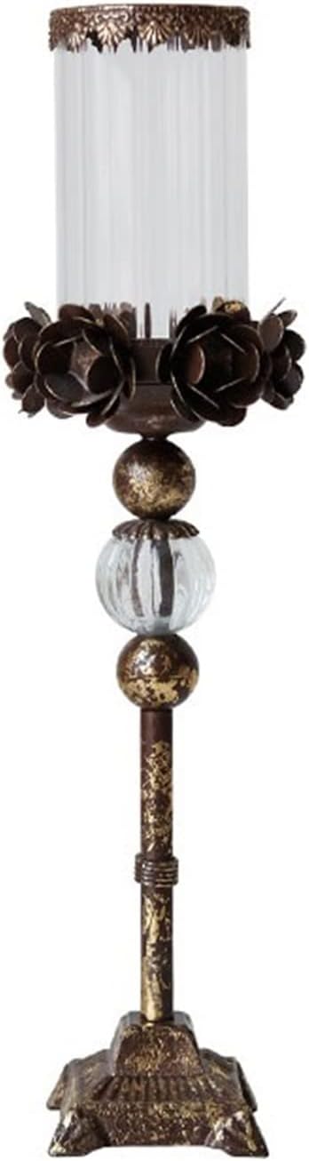 Decorative Candle Holder Vintage Vintage Candle Holder Table Centre Decoration Wedding Decoration Candle Holder Fashion Accessories Candlestick/Candle Holder (Color : B)