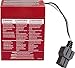 Power Wheels 6-Volt Red Rechargeable Replacement Battery for Fisher-Price Ride-On Preschool & Toddler Toy, Red