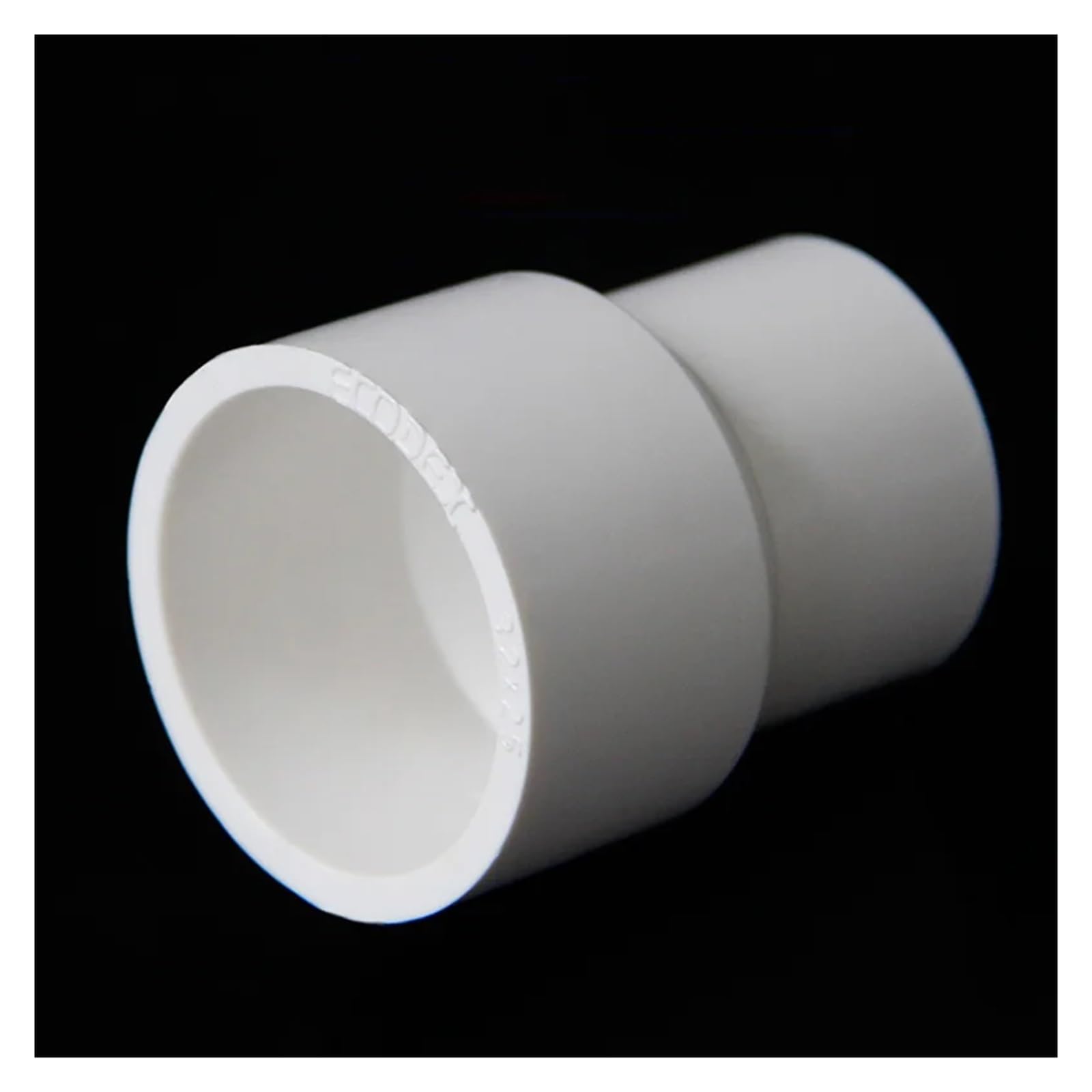 Accesorios de PVC, conector rápido de tubería, conector reductor recto de PVC blanco de 20/25/32/40~200 mm, accesorio de tubería de agua, conector de tubo de agua for riego de jardín(160 125mm)