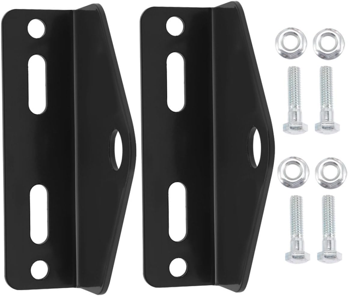 2Sets Zero Turn Mower Trailer Hitch Heavy Duty Steel Tow Hitch with Bolt Design Easy Tool Installation Compatible with Lawn Trailers and Rvs