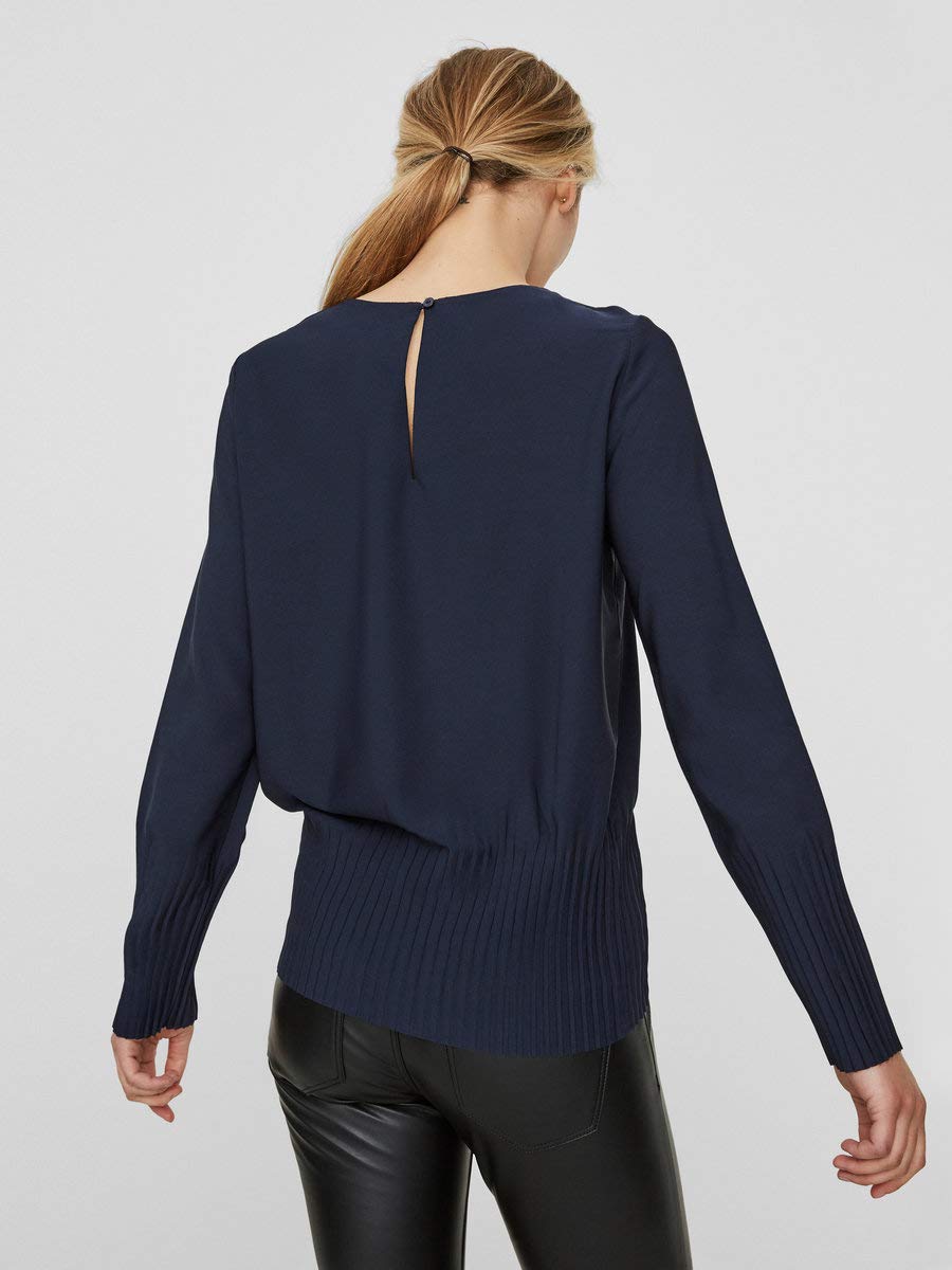 VERO MODA Women's Sweater (1959791003_Night Sky_S) 3