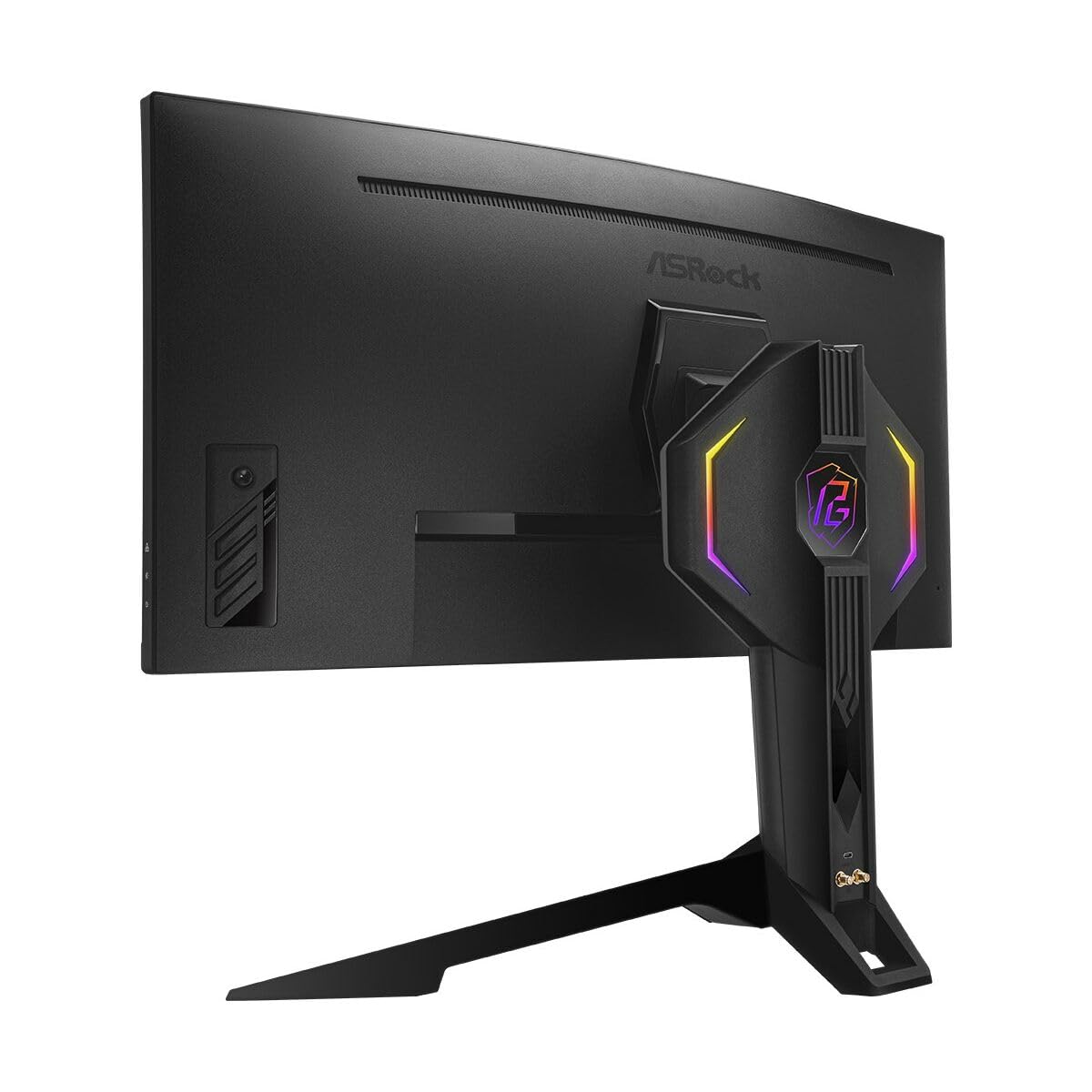 Asrock PG34WQ15R3A Moniteur de Jeu incurvé 34", WQHD, 165 Hz, 1 MS, antenne WiFi, Mini OLED