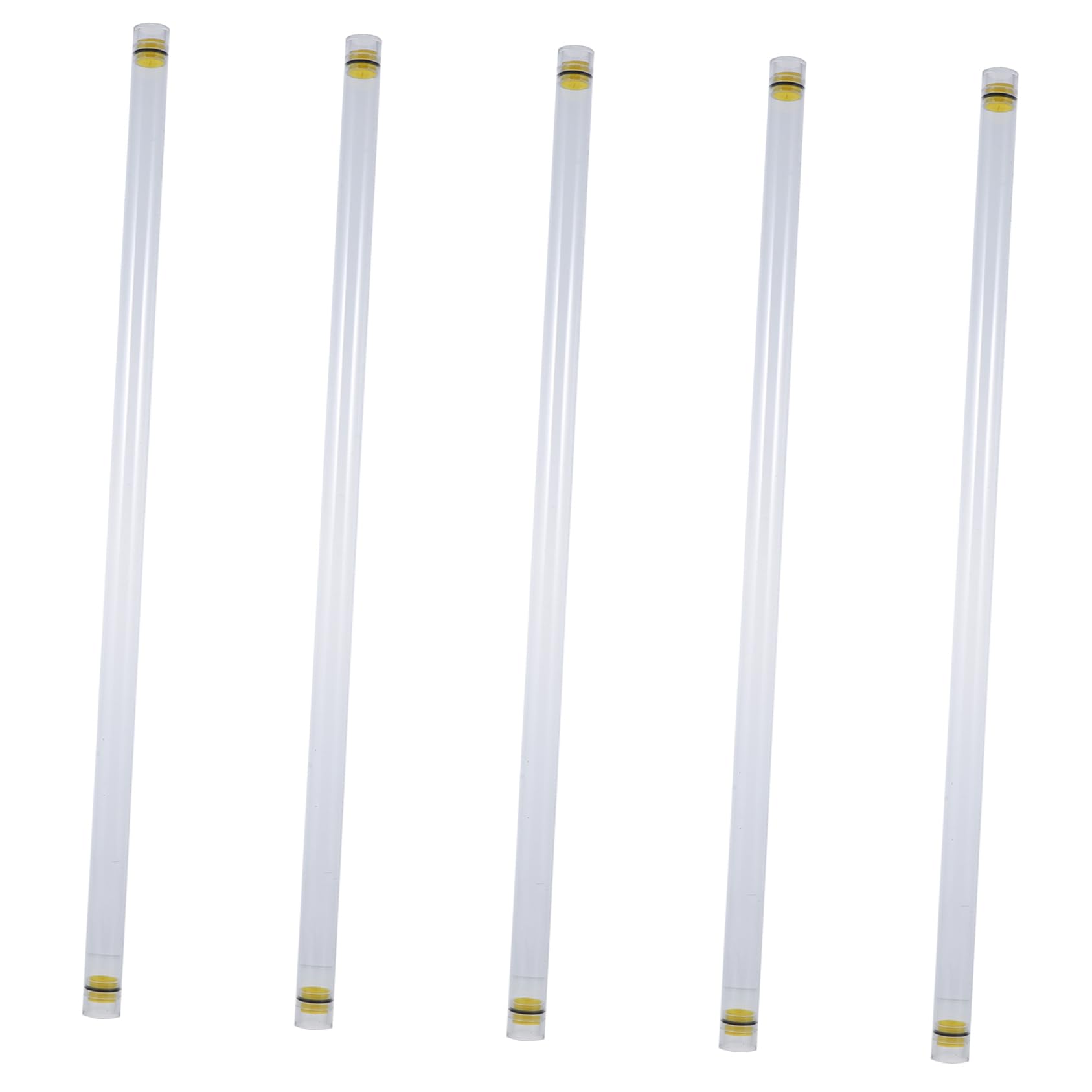 Balacoo Fishing Float Tube 19mm Diameter Transparent Container 5pcs Fishing Equipment