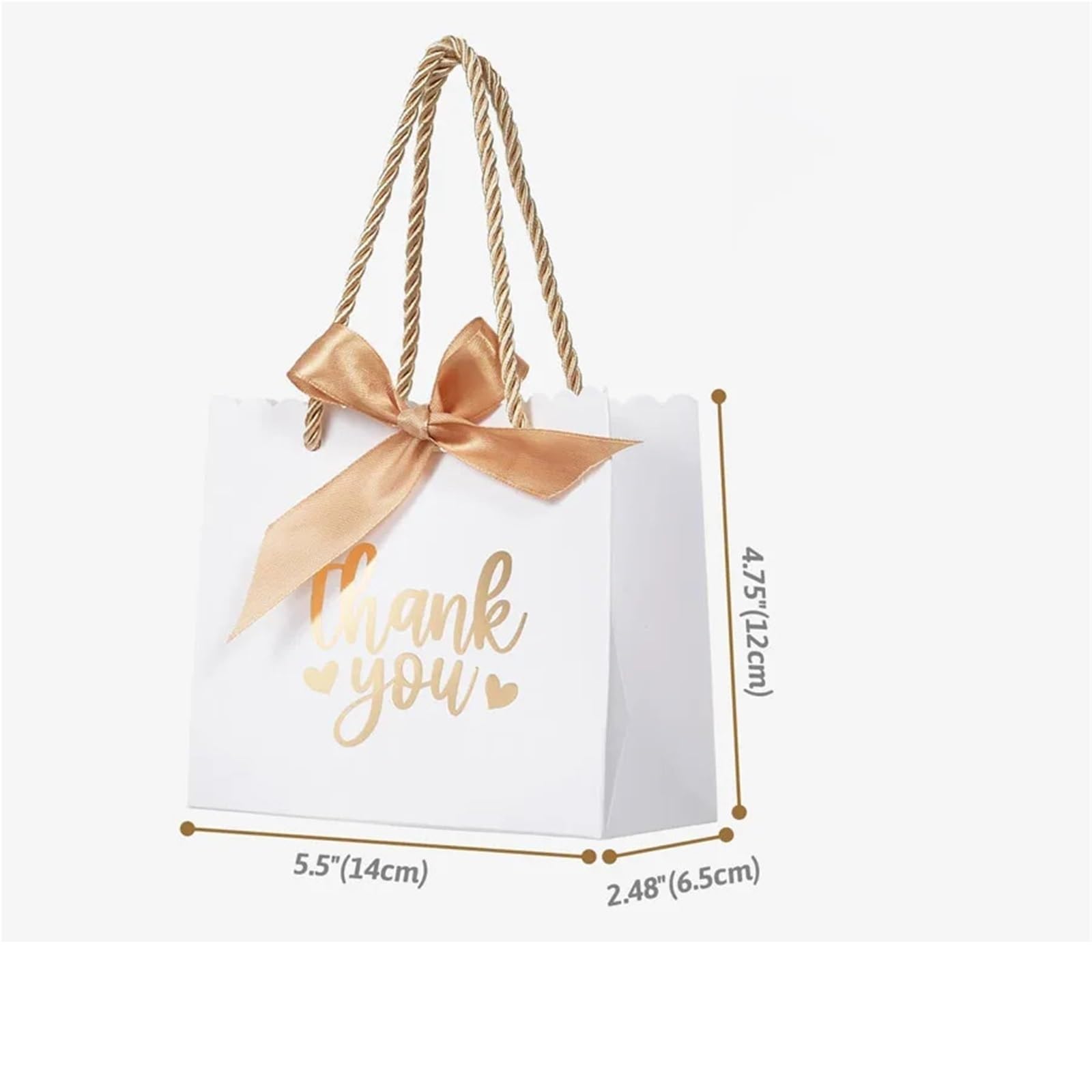 20 kleine Dankeschön-Geschenktüten Für Hochzeit, Party