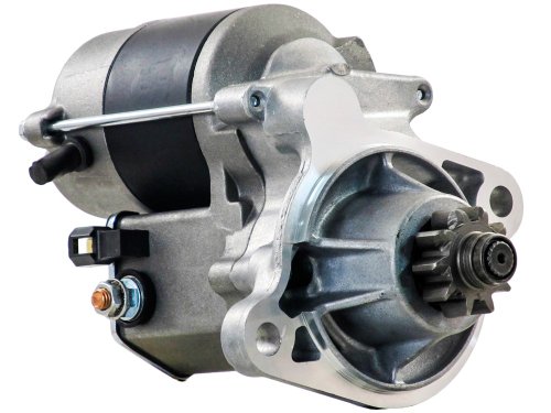 Rareelectrical Motor de Arranque 12V 10T Compatible con Clark Skid Steer miniatura 1