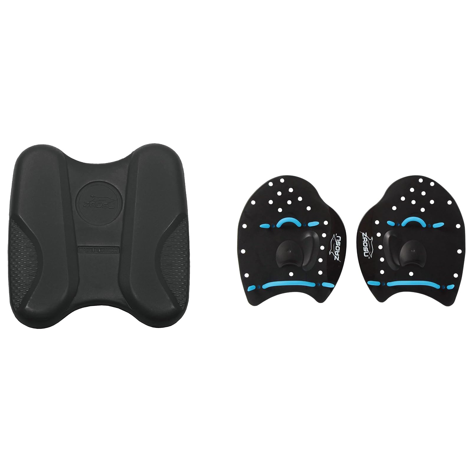 ZAOSU Trainings-Set Performance Pull-Kick & Hand Paddles für Schwimmen & Triathlon