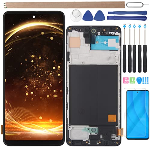 YHX-US LCD Display for Samsung Galaxy A51 A515 A515U1 A515U SM-A515F/DSN SM-A515W Incell Screen Replacement Digitizer Assembly - Not for A51 5G A516