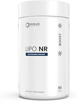 Renue By Science Nicotinamide Riboside | High Strength Liposomal NAD Supplement | 90 Nicotinamide Capsules - 300mg Nicotinamide Riboside per Serving | Manufactured in The USA Third-Party Tested