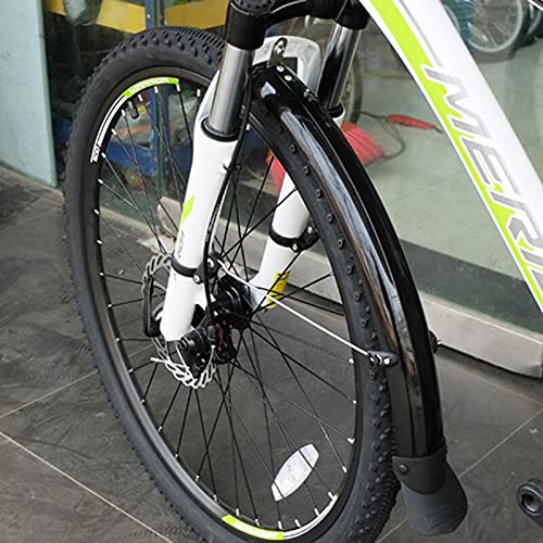 fahrrad schutzblech 26 zoll chrom HMTE Set MTB Fahrrad Schutzblech Moutainbike Schutzblech Doppelverstrebung Verstellbare Größe Fahrradflügel Kunststoff für Scheibenbremse Sport & Freizeit Größe:S4 NCM online kaufen featicon_Insulated