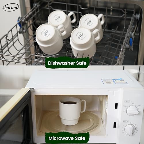 Set de 4 tazas apilables Bacimi con soporte metálico miniatura 6