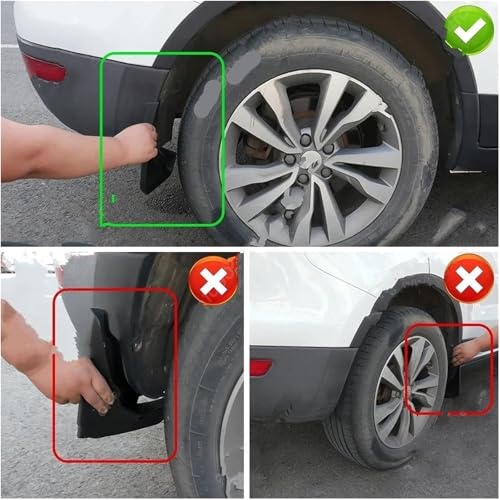 Garde-boue ABS rigide sur mesure pour modèle Highlander Kluger - 2