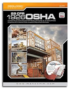 Paperback 29 CFR 1926:OSHA (7/18) Book