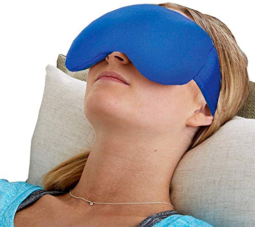 Bed Buddy Sinus Headache Relief Mask - Heated Eye Mask and Cold Eye Mask - Eye Ice Pack Mask for Puffy Eyes, Headaches, and Migraine Relief (Pack of 2)