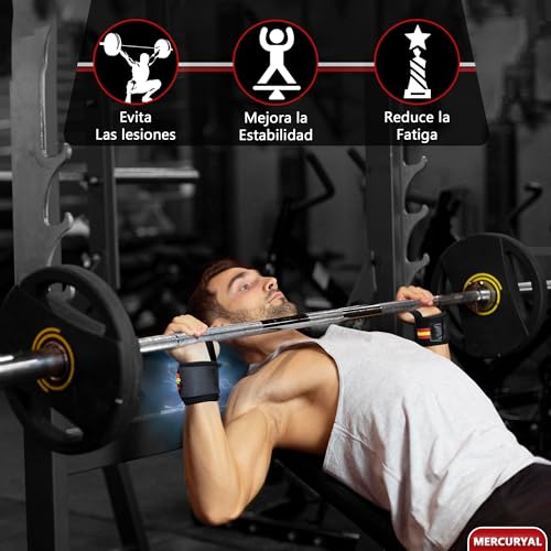 Lot de 2 bracelets de sport pour crossfit - Nouveau design avancé des pays - Accessoires de fitness - Wrist Wraps - Bracelets de sport pour hommes et femmes – Image 4