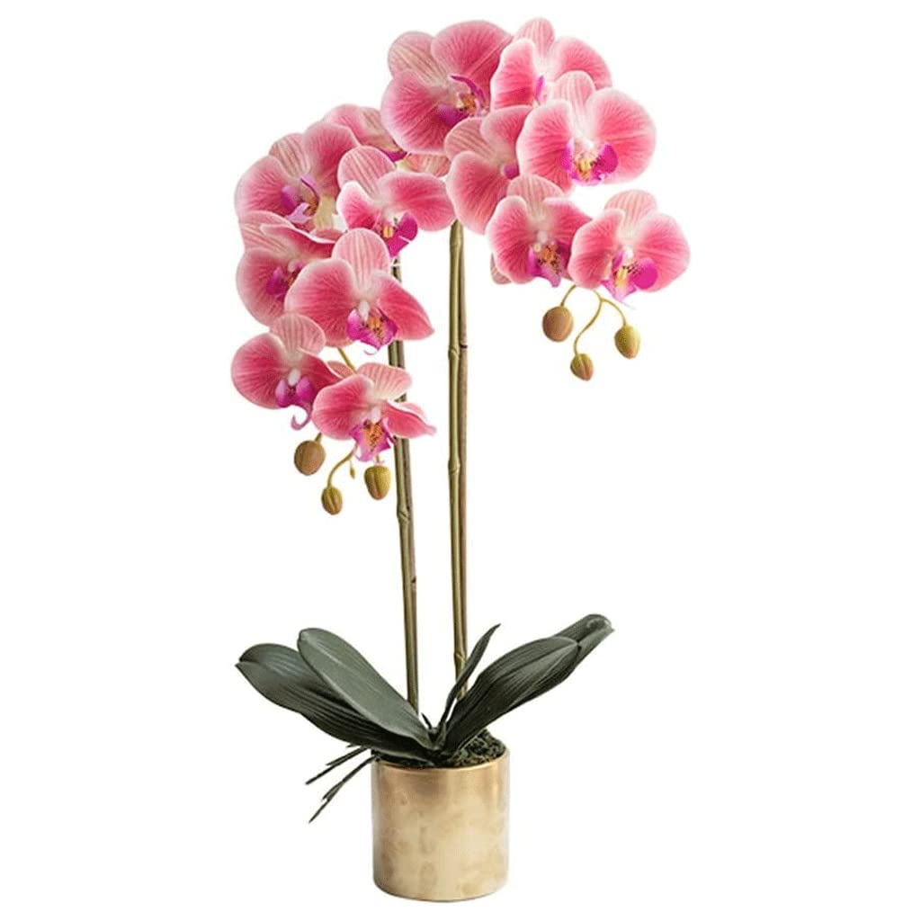 XDLEDMKIZ Orchid Artificial Flowers Artificial Phalaenopsis Flowers Orchids Artificial Flowers Party Wedding Christmas Decoration Artificial Flowers natural look