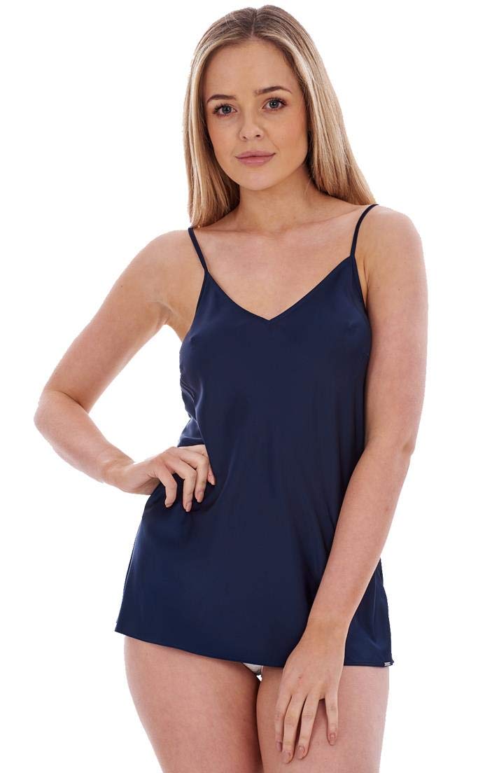 ChicWhisper Ladies Autograph Satin Camisole Navy