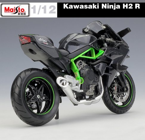 Image of Maisto - 1 /12 Metal Kawasaki Ninja H2 R, Gray