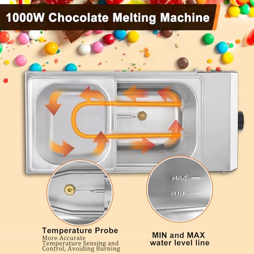 Commercial Chocolate Tempering Machine